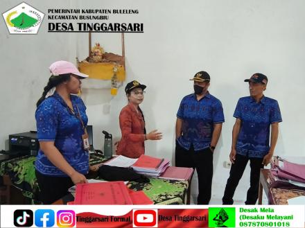 Monitoring Administrasi Pemerintahan Desa oleh Kecamatan Busungbiu